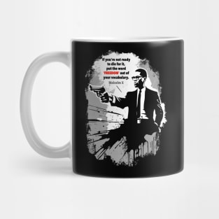 Malcolm X Street art Mug